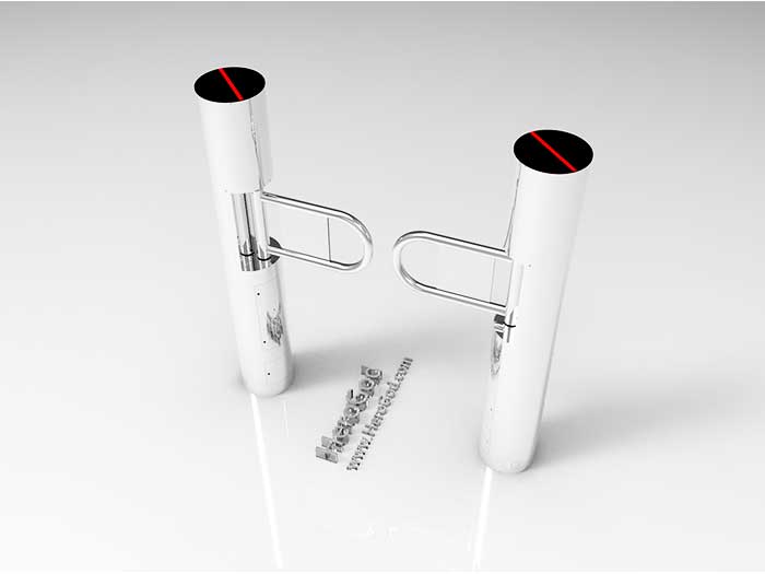 heroGod超市柱子形摆闸